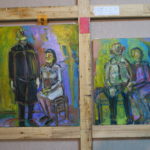 油絵小品の制作|シャルダンの自画像 絵画鑑賞
