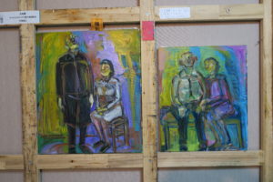油絵小品の制作|シャルダンの自画像 絵画鑑賞