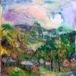 富士山を絵に描くとどうなるか 絵画制作の実際