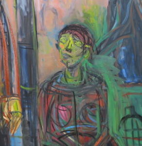 オリンピック開幕 舞台芸術とは人面鳥 駅員のいる群像⑧　