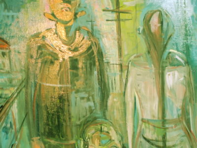 札幌雪まつりは終わりました 油絵制作B の⑥ 北海道ナウ