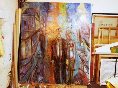 ゴーギャンの夢 絵画鑑賞 油絵制作Bの⑪