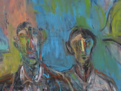 油絵のマチエールの問題について　油絵制作Ｂの⑫　