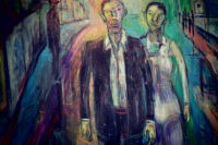 ピカソとカタルシス 油絵制作Ｂの⑭　