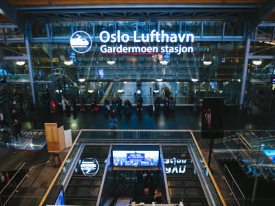 レールヨーロッパ・ムンクを観にオスロへ・テンスベルグへの道