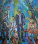 バス停のある群像⑧