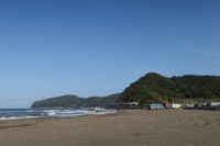 郡別川、幌川、今日は全く釣れませんでした。浜益温泉はよし。