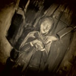 北海道地方停電です。キャンプのように、家族の肖像