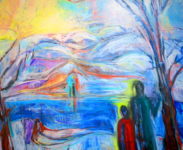 ベニシアさんの最近　ワンピース素敵です　クリムト展とシーレ