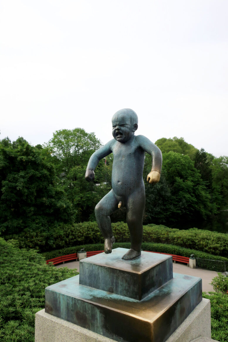 オスロの思い出、ヴィーゲラン彫刻公園